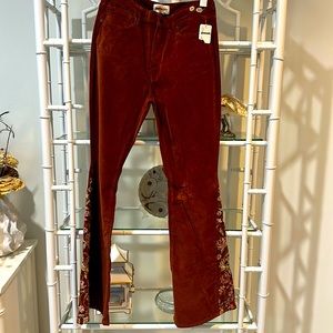 NWT DRIFTWOOD sienna color Corduroy pants